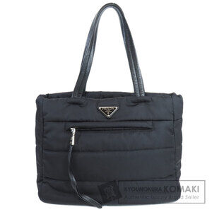 Prada logo tote bag nylon